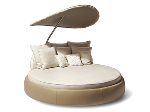 SIESTA - Garden bed with parasol - Bed frame by Visionnaire
