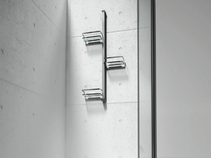 BASKET - Wall-mounted stainless steel shower column - Shower by VISMARAVETRO