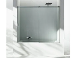 BN - Sliding glass bathtub wall panel - Paneling by VISMARAVETRO
