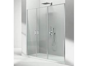 LINEA L3 - Niche custom tempered glass shower cabin - Shower by VISMARAVETRO