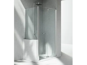 REPLAY RN+RV - Tempered glass shower cabin - Shower by VISMARAVETRO