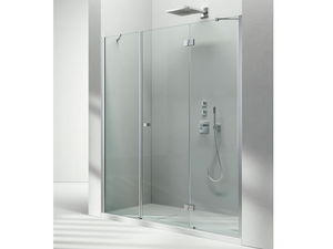 SINTESI SM - Niche custom tempered glass shower cabin - Shower by VISMARAVETRO