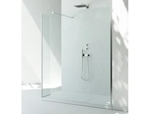 SK-IN SK+SZ - Corner custom crystal Walk in shower - Shower by VISMARAVETRO