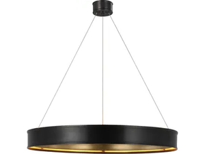 CONNERY 40" RING - Bronze pendant lamp - Ceiling lamp by Visual Comfort Europe