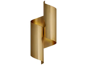 IVA MEDIUM WRAPPED - Brass wall light - Wall lamp by Visual Comfort Europe