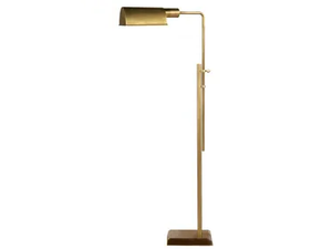 PASK - Pharmacy Floor Lamp in Hand-Rubbed Antique Brass - Floor lamp by Visual Comfort Europe