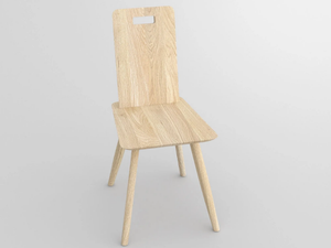 AETAS - Solid wood chair - Chair by Vitamin Design