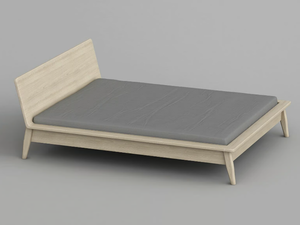 AETAS - Solid wood double bed - Bed frame by Vitamin Design