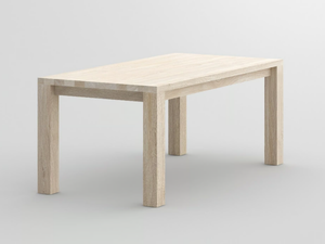 CUBUS - Rectangular solid wood table - Table by Vitamin Design