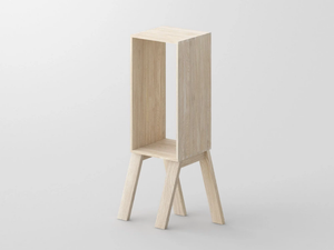 GO - Freestanding wooden bookcase - Cabinet by Vitamin Design