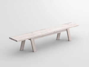 GO - Solid wood bench - Bench by Vitamin Design