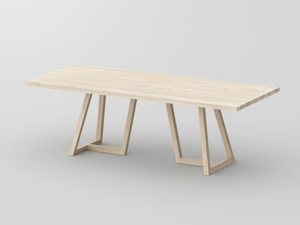 MARGO - Rectangular solid wood table - Table by Vitamin Design