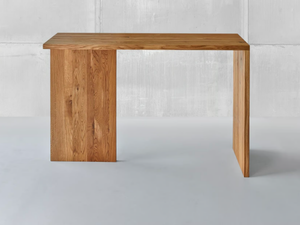 MENA - Rectangular solid wood high table - Table by Vitamin Design