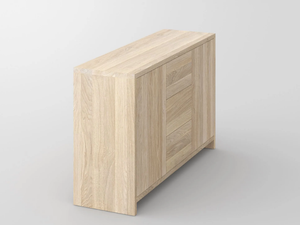 MENA - Solid wood sideboard with doors - Cabinet by Vitamin Design