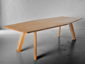 RHOMBI - Solid wood table - Table by Vitamin Design