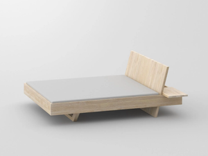 SOMNIA - Solid wood double bed - Bed frame by Vitamin Design