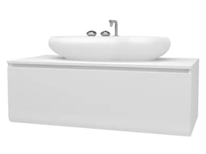 ISTANBUL - Wall-mounted vanity unit - Washbasin cabinet by VitrA Bathrooms