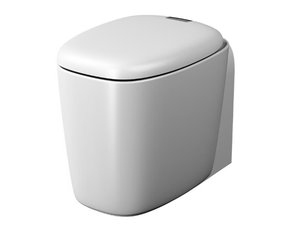 PLURAL - Back to wall ceramic toilet - Toilet seat by VitrA Bathrooms