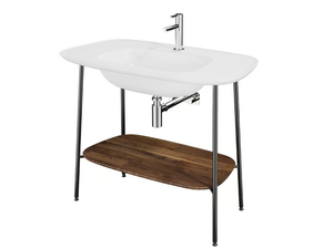 PLURAL - Console ceramic washbasin - Washbasin by VitrA Bathrooms