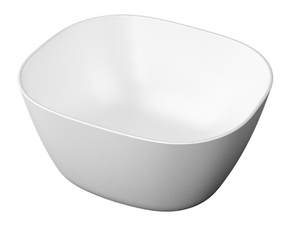 PLURAL HIGH - Countertop square ceramic washbasin - Washbasin by VitrA Bathrooms