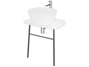 PLURAL HIGH - High ceramic console sink - Washbasin cabinet by VitrA Bathrooms