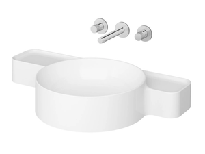 VOYAGE - Wall-mounted round ceramic washbasin - Washbasin by VitrA Bathrooms