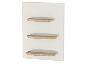 VOYAGE - Wood and glass bathroom wall shelf - Cabinet by VitrA Bathrooms