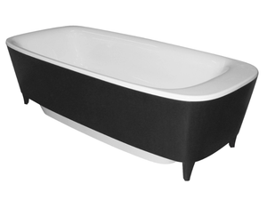 WATER JEWELS - Freestanding rectangular ceramic bathtub - Bathtub by VitrA Bathrooms