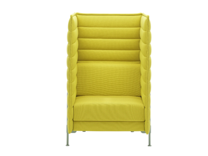 ALCOVE FAUTEUIL HIGHBACK LOUNGE - Fabric armchair high-back - Armchair by Vitra