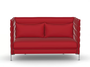 ALCOVE TWO-SEATER LOWBACK LOUNGE - 2 seater fabric sofa - Sofa by Vitra