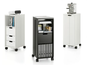 CADDY - Powder coated steel Trolley - Accessories by Vitra