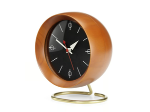 CHRONOPAK - Table-top walnut clock - Styling by Vitra