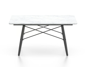 EAMES COFFEE TABLES - Square Carrara marble coffee table - Coffee table by Vitra