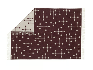 EAMES WOOL BLANKET LIMITED EDITION - Jacquard reversible merino wool blanket - Accessories by Vitra
