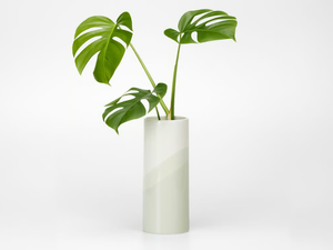 HERRINGBONE VASE PLAIN - Ceramic vase - Styling by Vitra