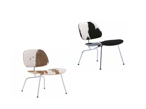 LCM CALF'S SKIN - Leather easy chair - Armchair by Vitra