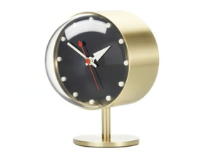 NIGHT CLOCK - Table-top brass clock - Styling by Vitra