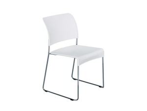 SIM - Stackable sled base polypropylene chair - Chair by Vitra