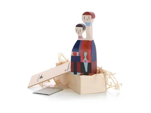 WOODEN DOLL N.11 - Wooden sculpture - Styling by Vitra