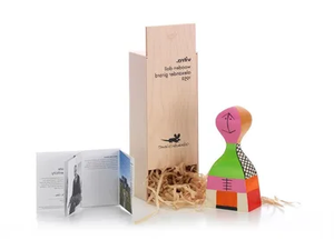 WOODEN DOLL N.19 - Wooden sculpture - Styling by Vitra