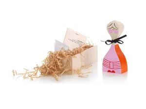 WOODEN DOLL N.2 - Wooden sculpture - Styling by Vitra