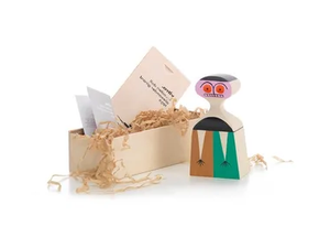 WOODEN DOLL N.3 - Wooden sculpture - Styling by Vitra