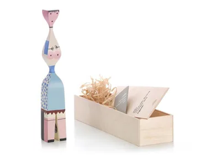 WOODEN DOLL N.7 - Wooden sculpture - Styling by Vitra