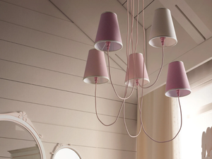 BRIGANTINO - Fabric chandelier - Ceiling lamp by VOLPI