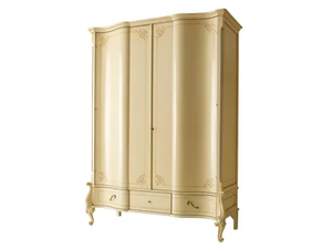 CAPRI - Wooden wardrobe - wardrobe by VOLPI