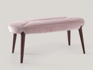 CONTEMPORARY LIVING - Upholstered fabric bench - Bench by VOLPI