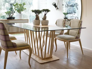 ECLIPSE - Rectangular crystal table - Table by VOLPI