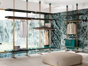 MARLENE - Sectional walk-in wardrobe - wardrobe by VOLPI