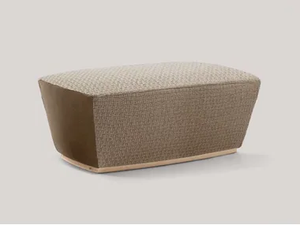 PIPEDON - Upholstered rectangular fabric pouf - Pouf by VOLPI