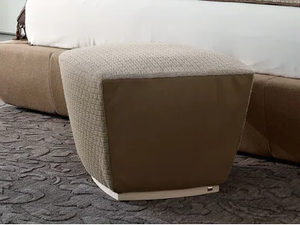 PIPEDON - Upholstered square fabric pouf - Pouf by VOLPI